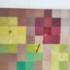 Old abstract pixel painting