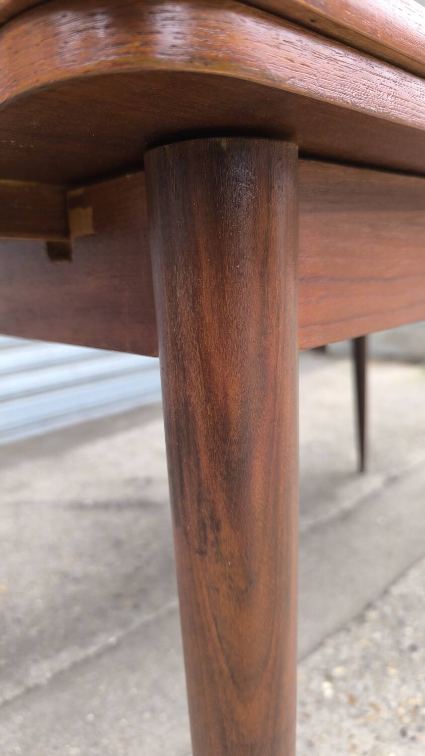 Scandinavian teak table from the 60s