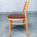 Mid-Century Modern Dining Chairs from Ton, Czechoslovakia, 1968, Set of 4