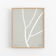 Lignes abstraites sur impression giclée grise, 50x70cm