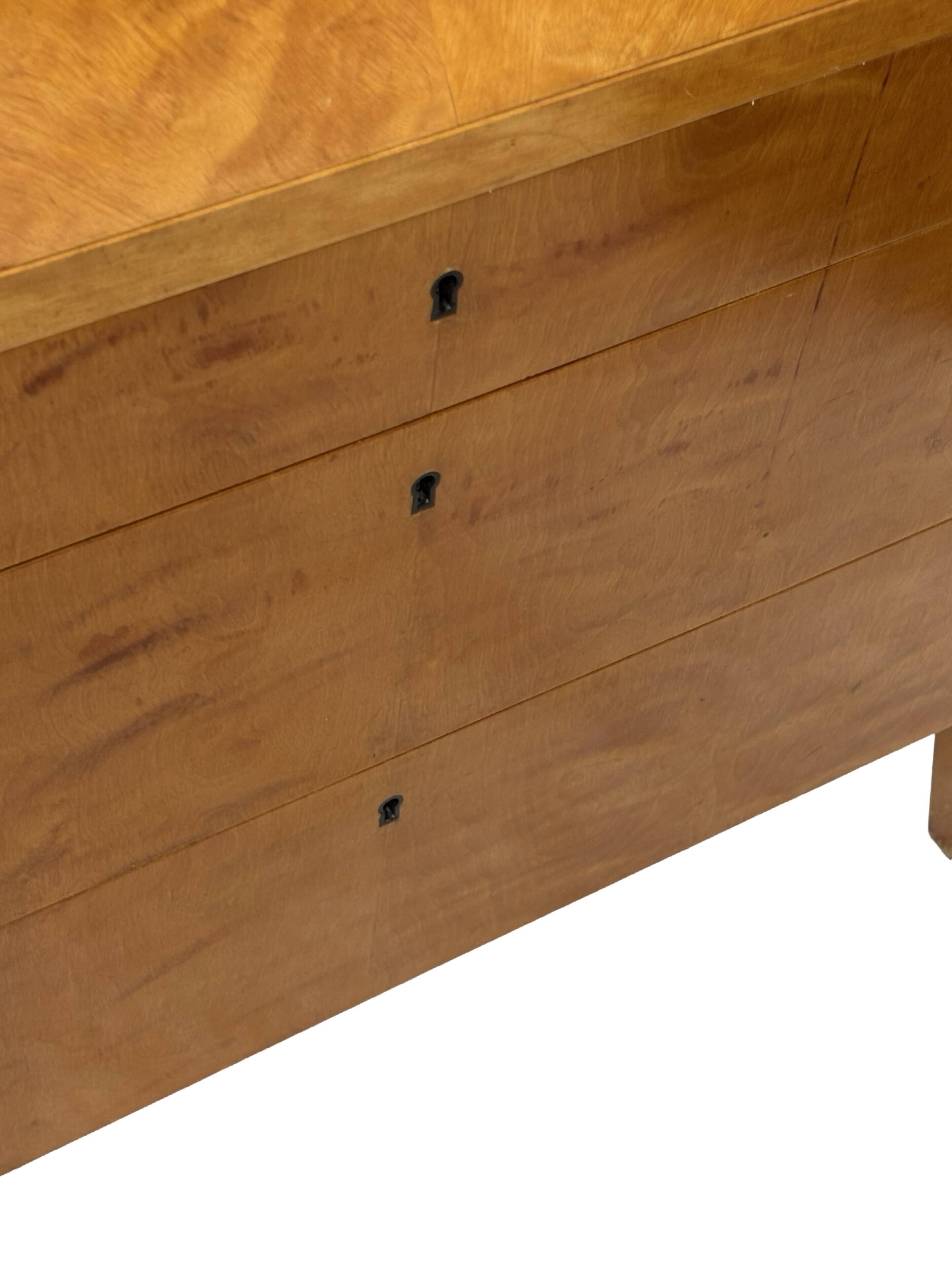 Vintage Secretary Cabinet Swedish 1960s Workspace