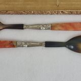 Couverts à salade Art déco