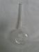 Blown glass soliflore with sandblasted decoration