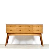 Walnut sideboard by alfred cox of great britain