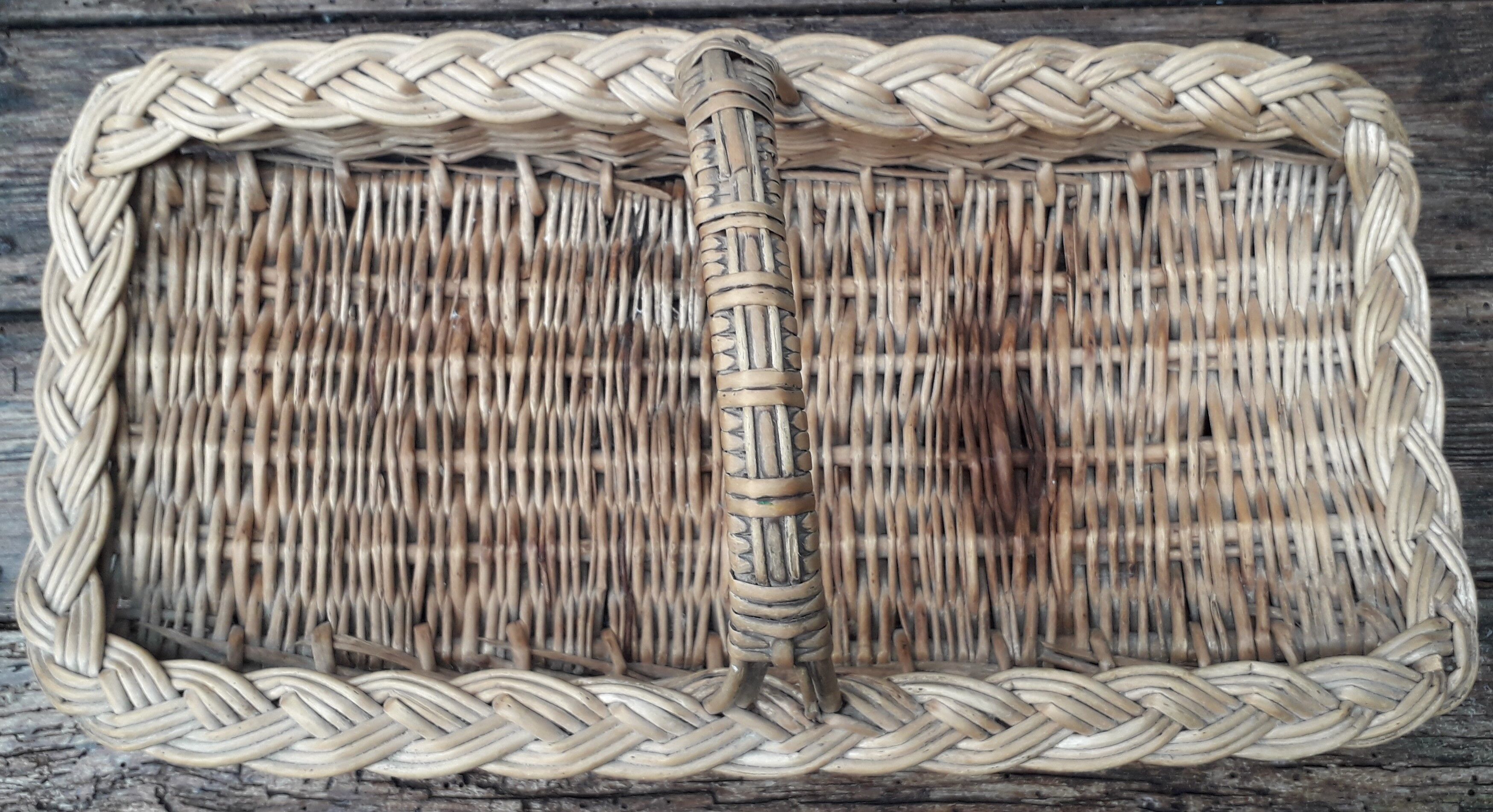 Old garden basket