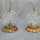 Ceiling light vintage diamond tips