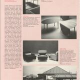 Oval cherry console table Model Babe by Vico Magistretti for De Padova Italia Year 1988