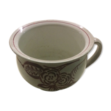 An opaque porcelain night vase from Lorraine's oldest manufacture