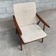 Boomerang armchair