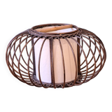 Rattan lampshade