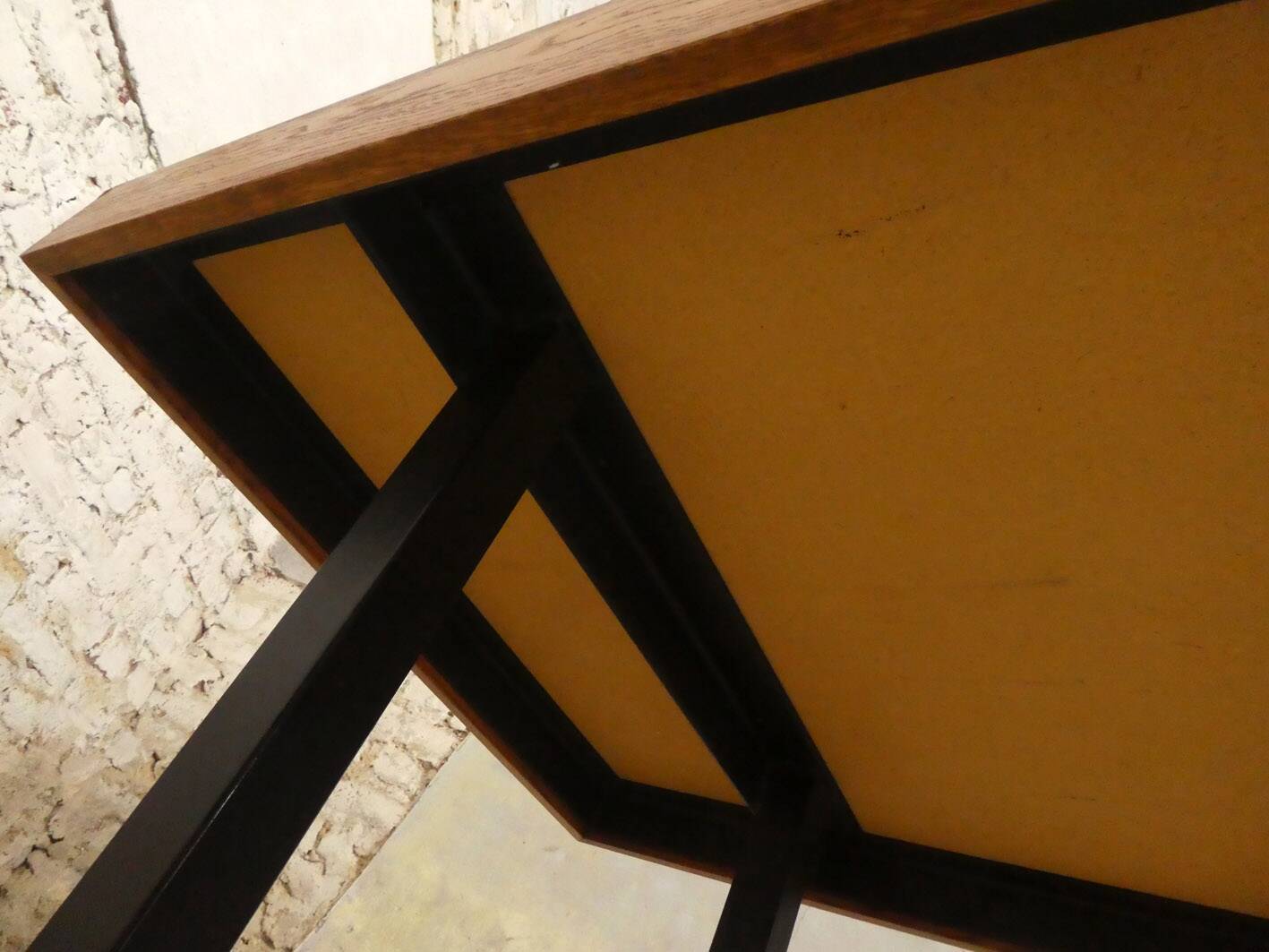 stoneware dining table, 1970