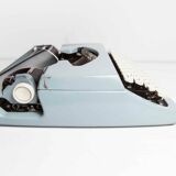 Sky Blue Brother Typewriter from 1980