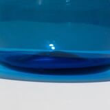Blue glass bubble vase, 1960s