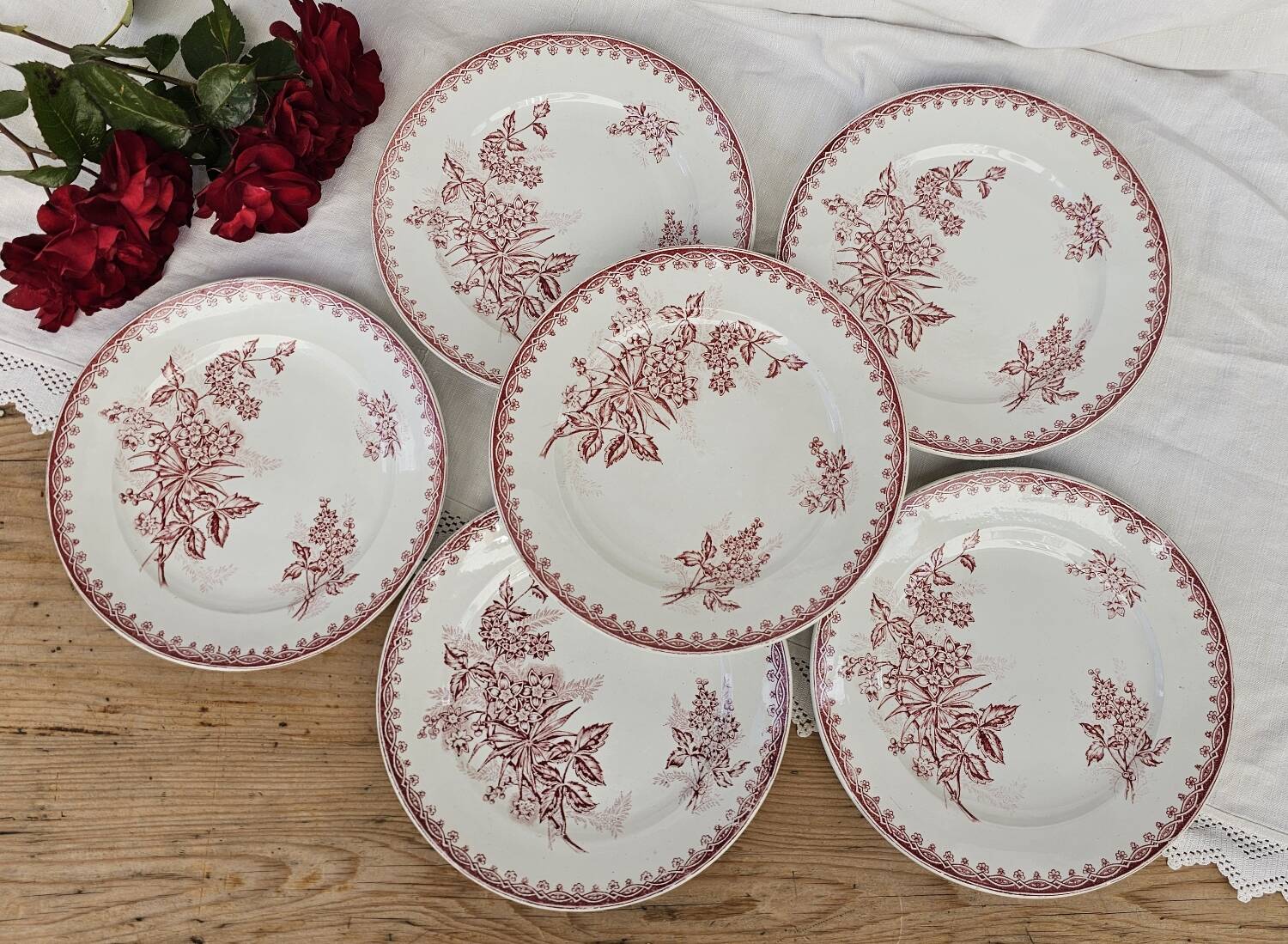 Margot Terre de Fer dinner plates