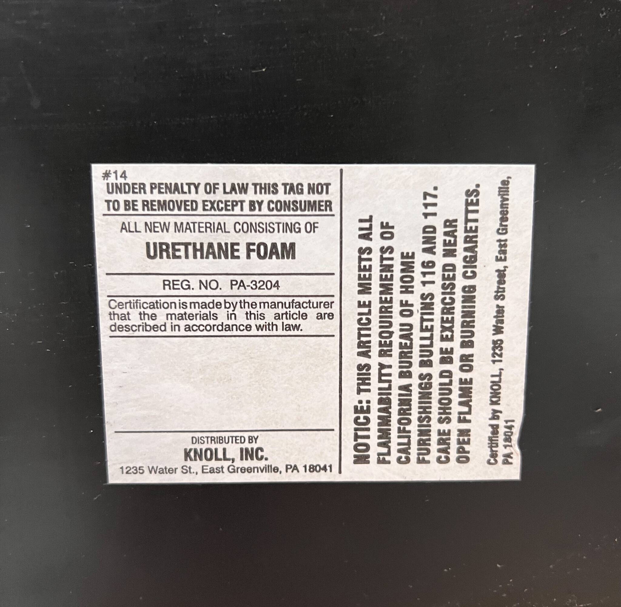 Set of 4 Riccio chairs by Ricchio for Knoll, 1980s