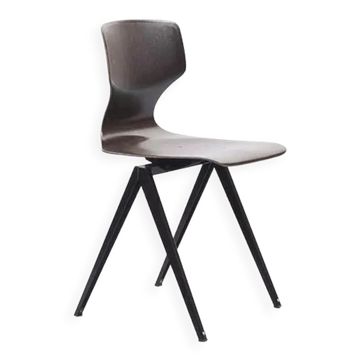 Galvanitas chair s19 reissue black ebony