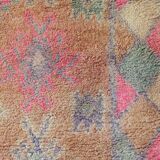 Moroccan pink carpet - 190 x 385 cm