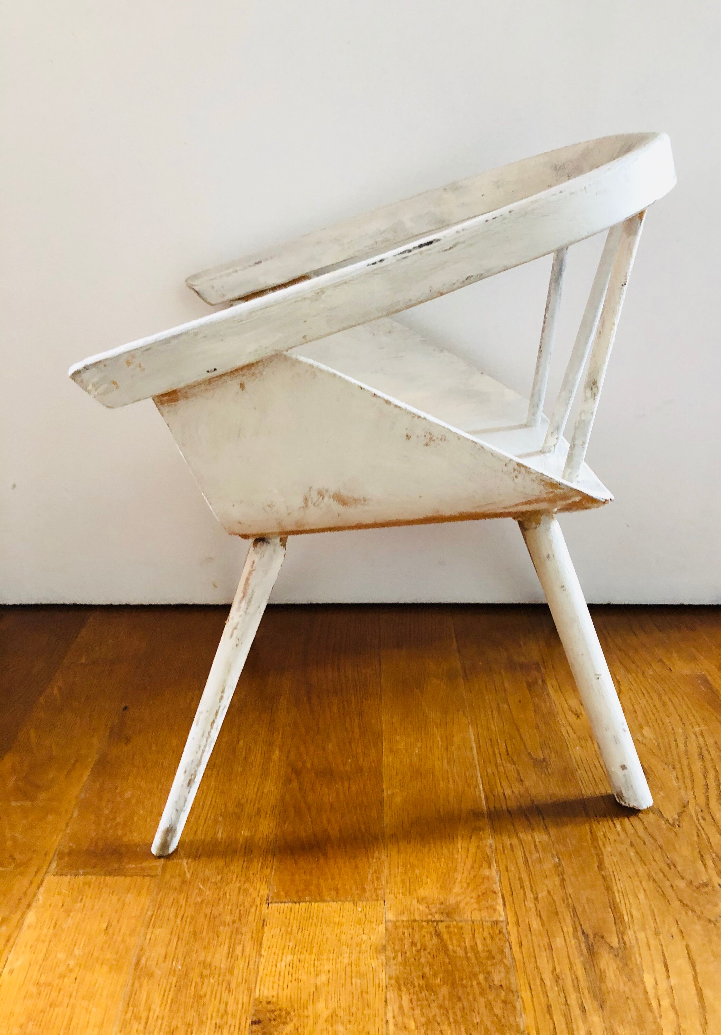 Wooden children's chair