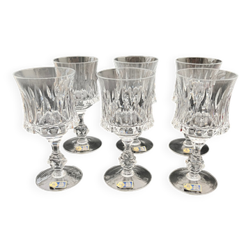 Set of 6 Spiegelau crystal glasses