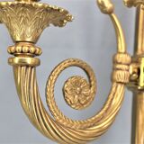 Pair of  Lucien Gau wall lamps