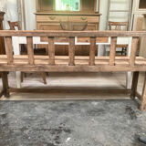 Wooden bench