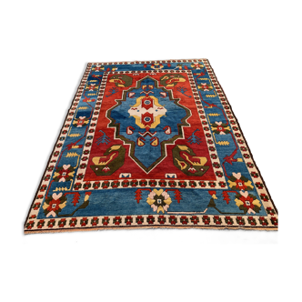 Old turkish kazak rug oriental, 306x221 cm