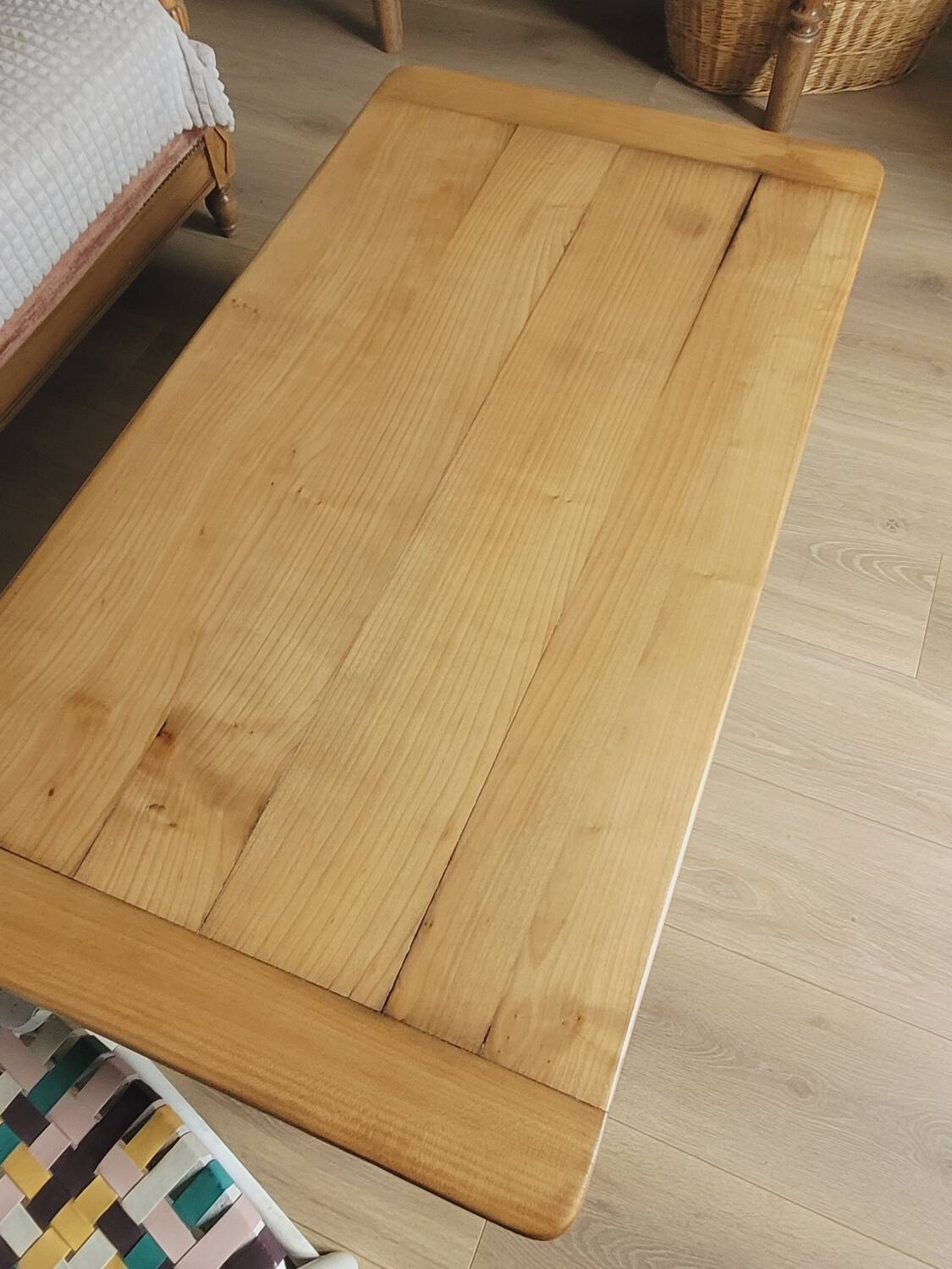 Oak coffee table