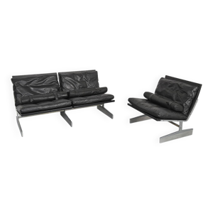 Canapé en cuir fabricius - kastholm