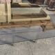 Chrome steel table