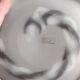 Vase noir gris dépoli