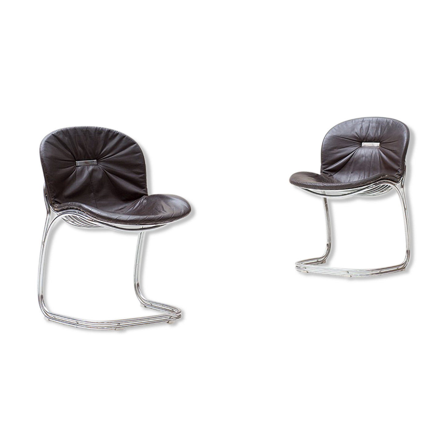 2 ‘Sabrina’ dining chairs by Gastone Rinaldi for Rima, Italy, 1970
