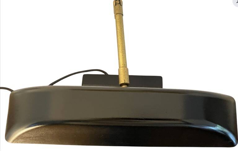 Designer desk lamp, Egon Hillebrand for OMI