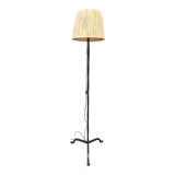 Wrought iron floor lamp circa 1950