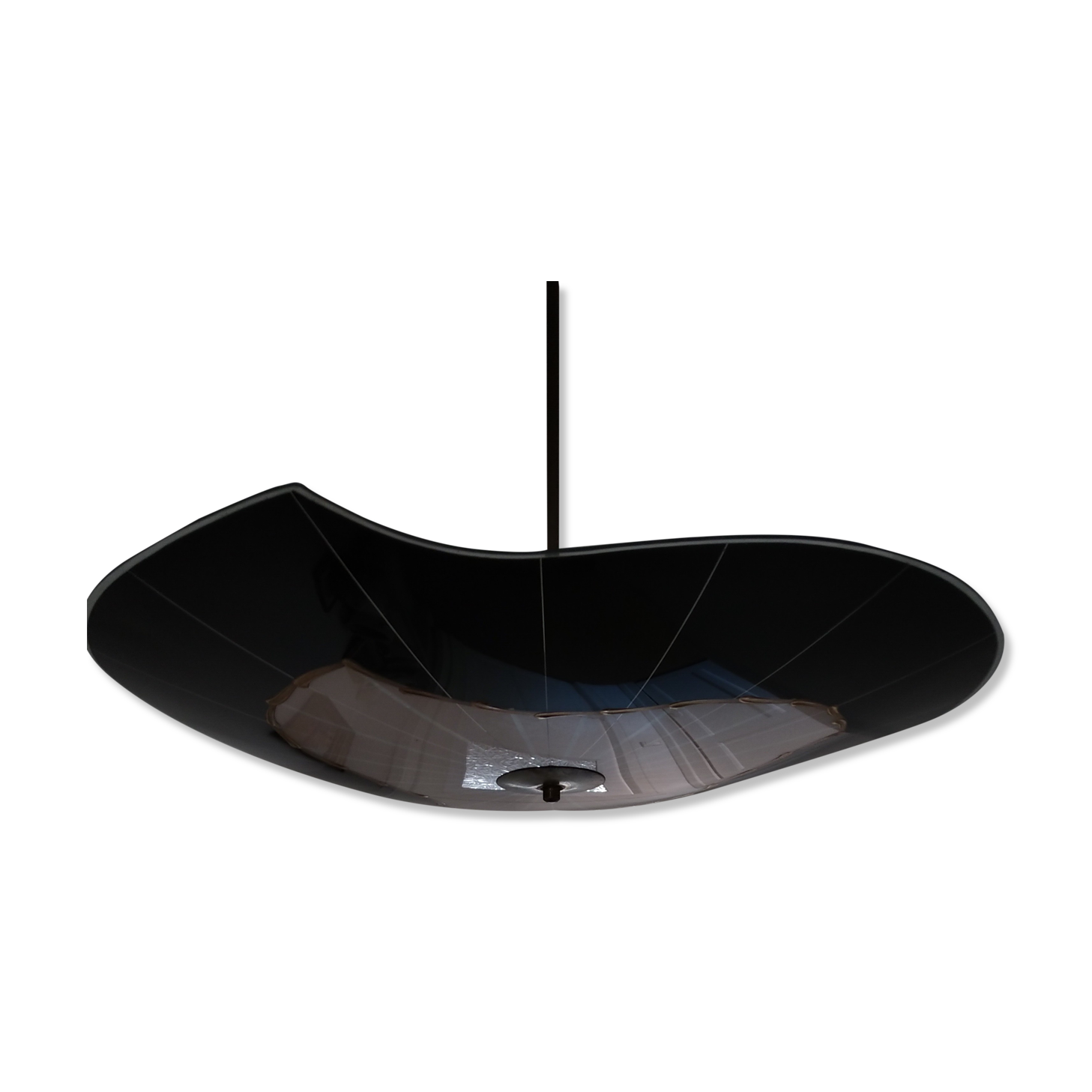 Vintage plexiglass hanging lamp