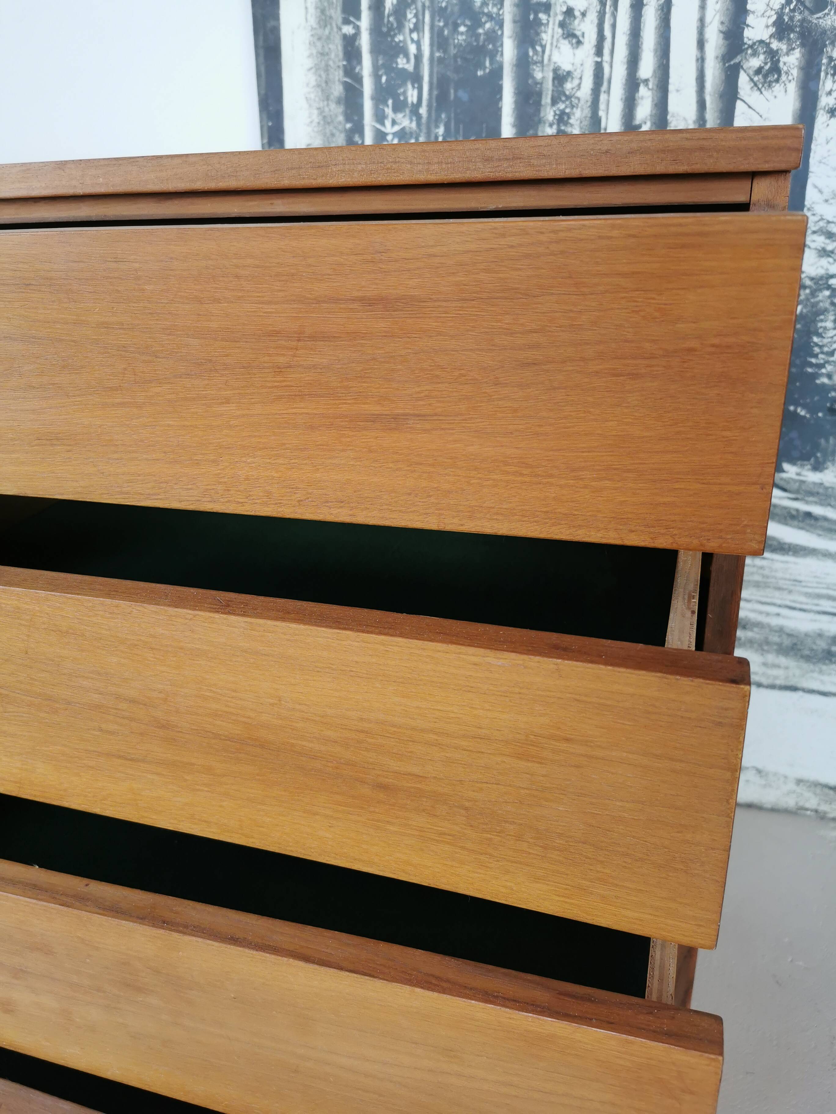 Vintage walnut sideboard from the 70s
