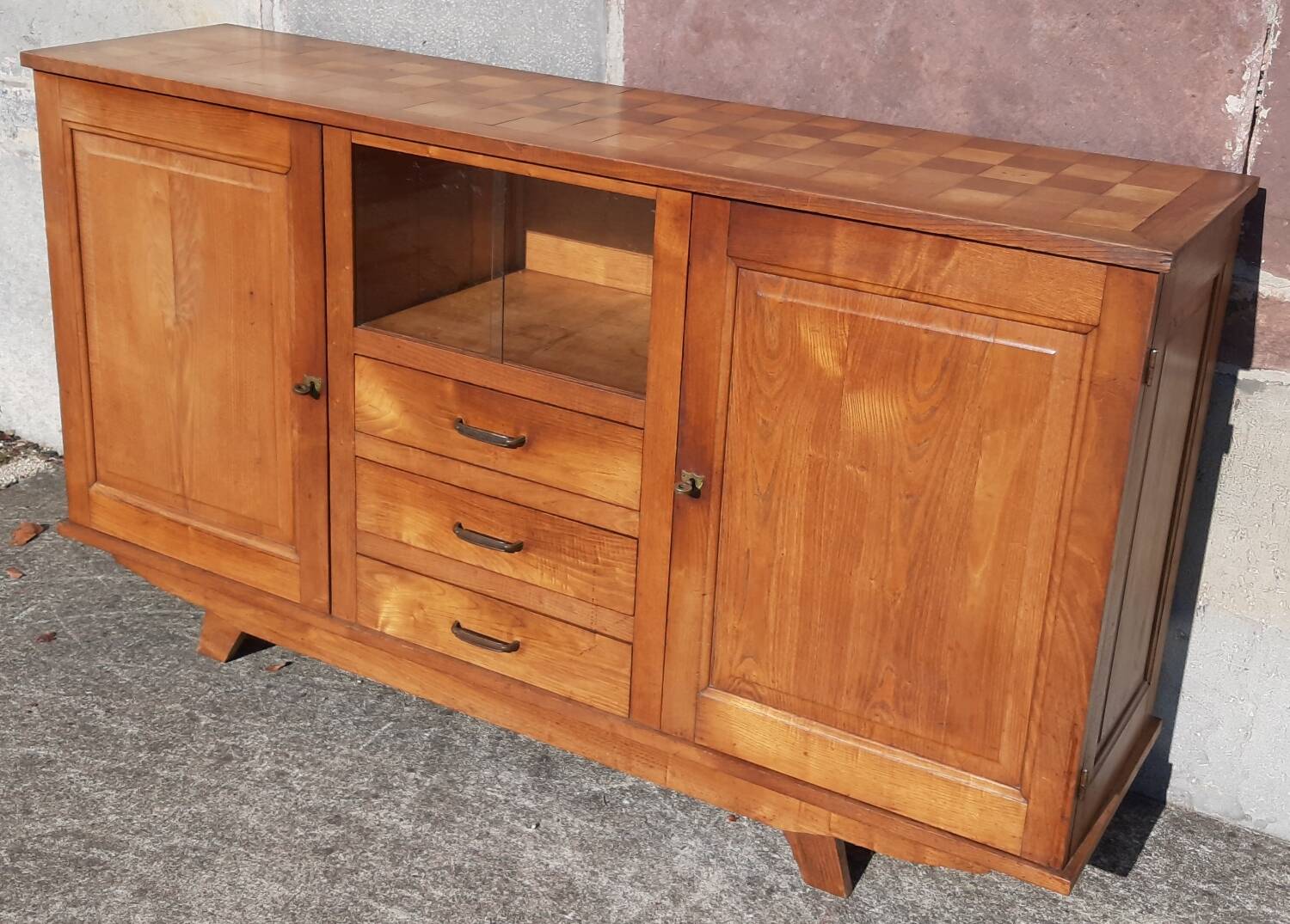 1950s oak sideboard