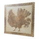 Roger Capron ceramic tile with rooster