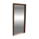 Vintage Danish teak mirror, 1960s