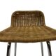 Set of 4 vintage bar stools Dirk van Sliedregt Rohe Noordwolde 1960's