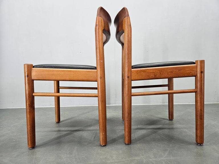 Set of Two Midcentury Rare Dining Chairs Bramin, Denmark, 1960s