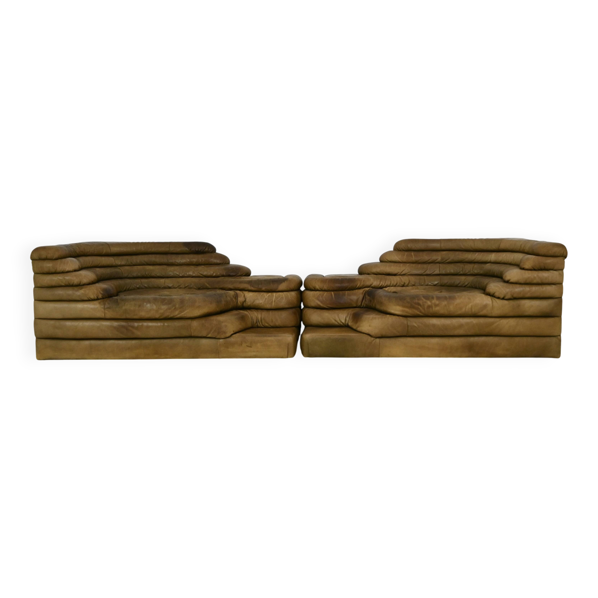 DS-1025 sofa Terrazza by Ubald Klug for De Sede, 1970s