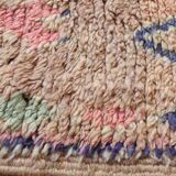 Moroccan pink carpet - 184 x 304 cm