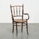 Antique Wooden Chair with Armrests
