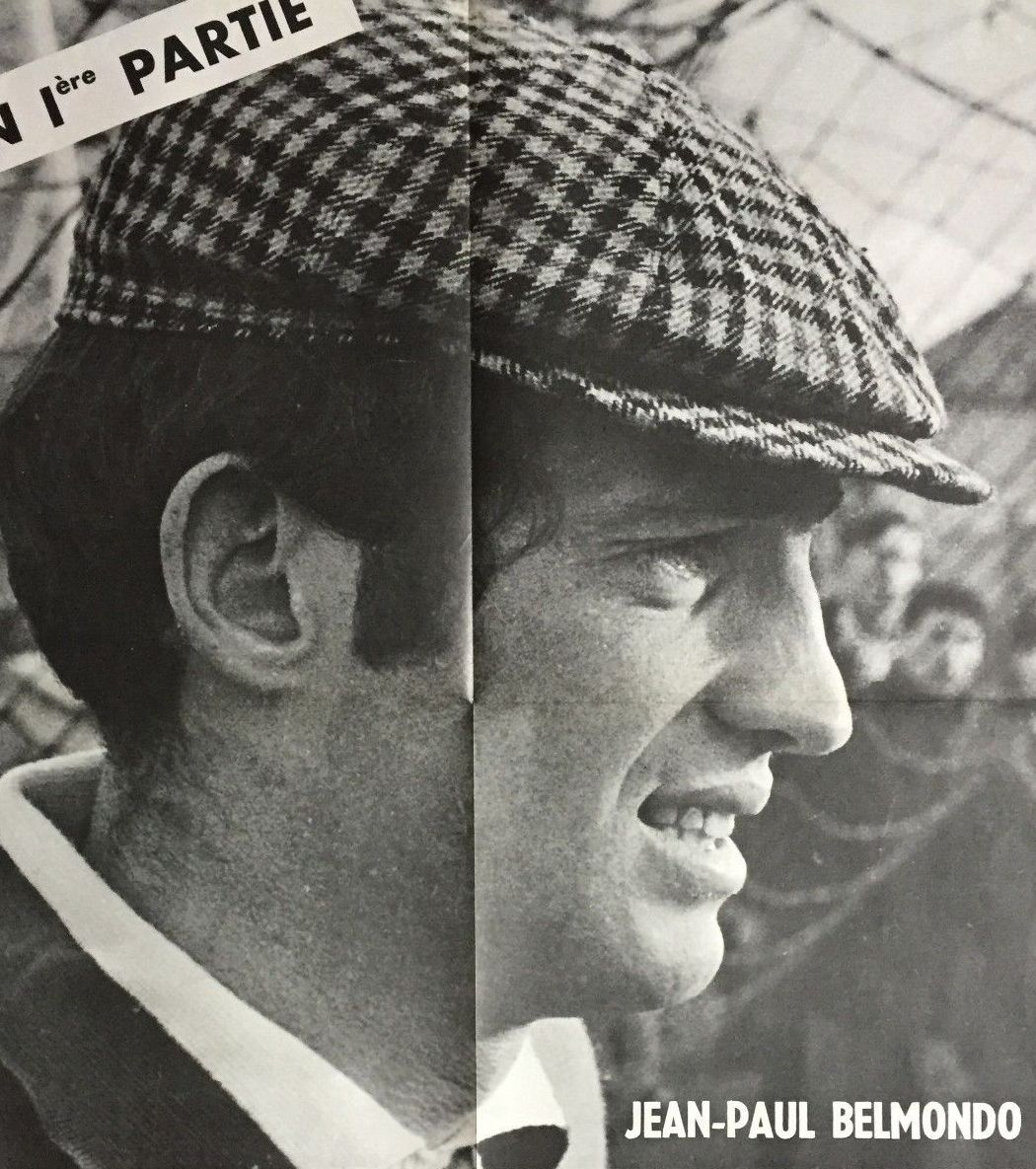 Cinema poster "La Bande à Bebel" Jean-Paul Belmondo 60x80cm 1966