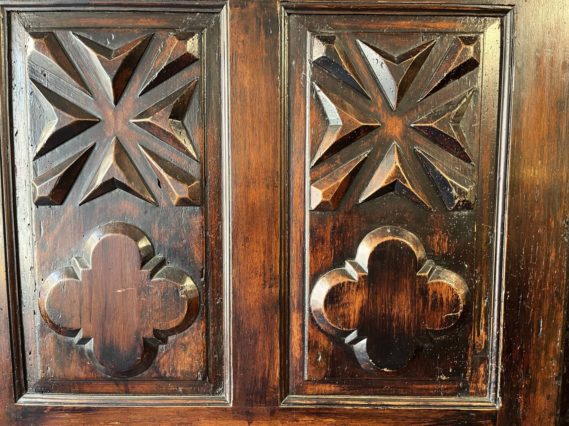 Beautiful 18th-century wardrobe.