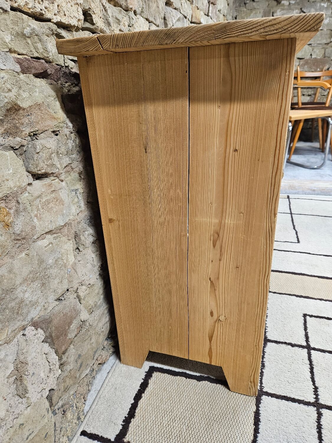 Vintage low sideboard fir 1960