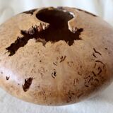 Mike Mahoney, Maple Burl Sculpture Vase, 28cm, Very Good Condition