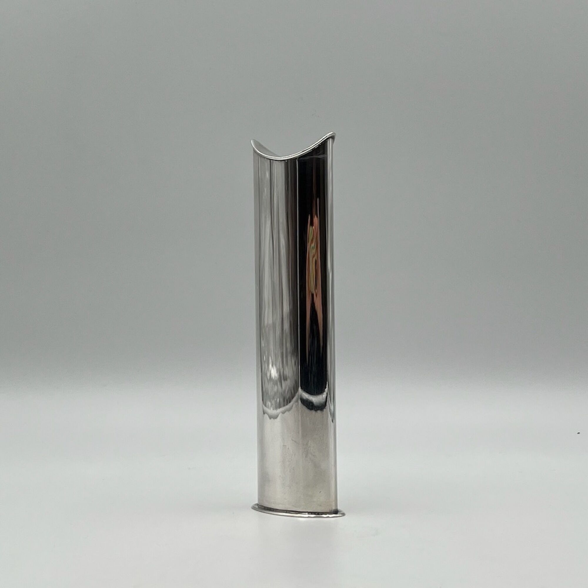 Silver Plated Vase 'Giselle' by Lino Sabattini, 60s