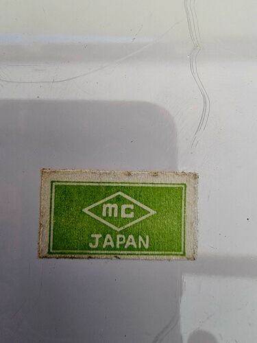 Lot de 3 boîtes bleu MC Japan vintage