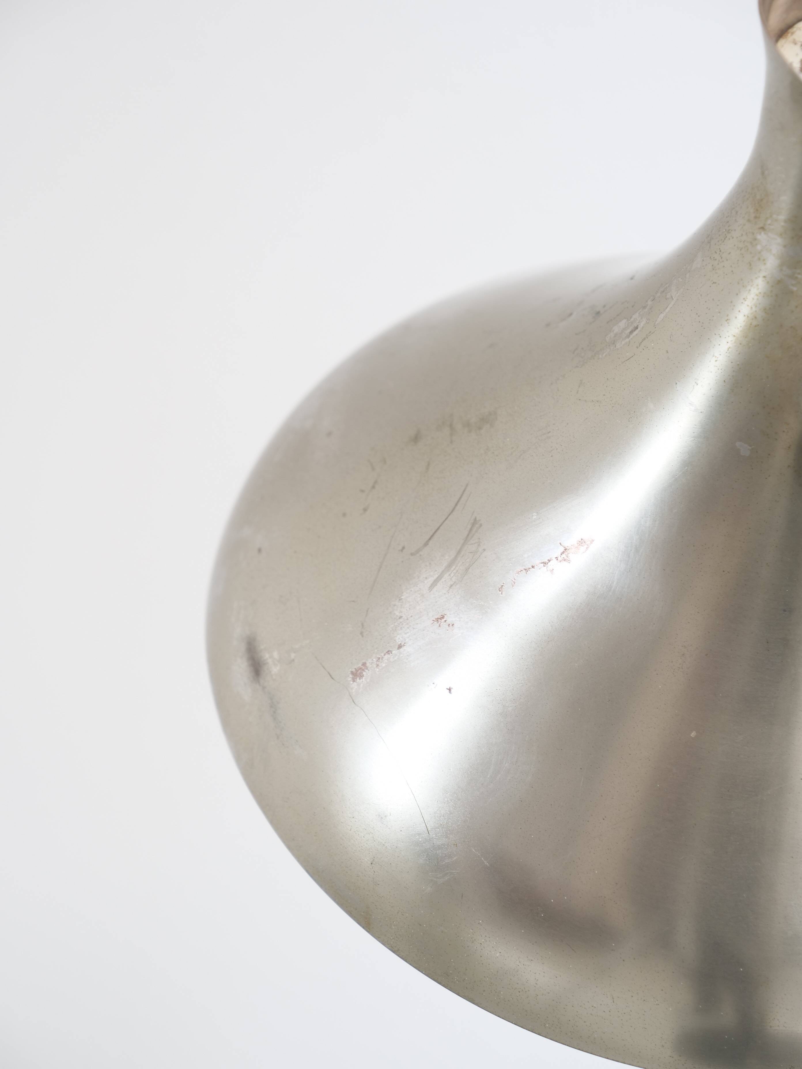 Vintage patinated diabolo lamp